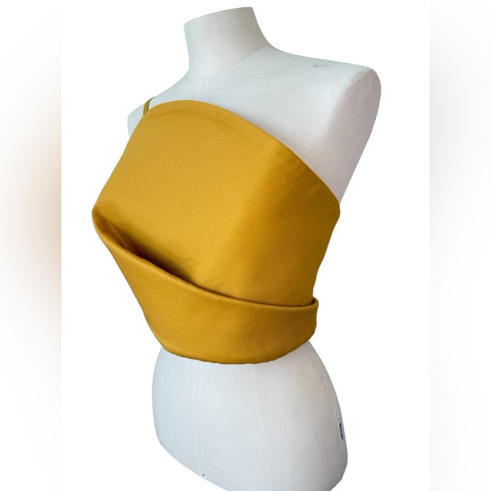 Hanifa Yellow Rozi Petal Top size XL - Picture 5 of 12